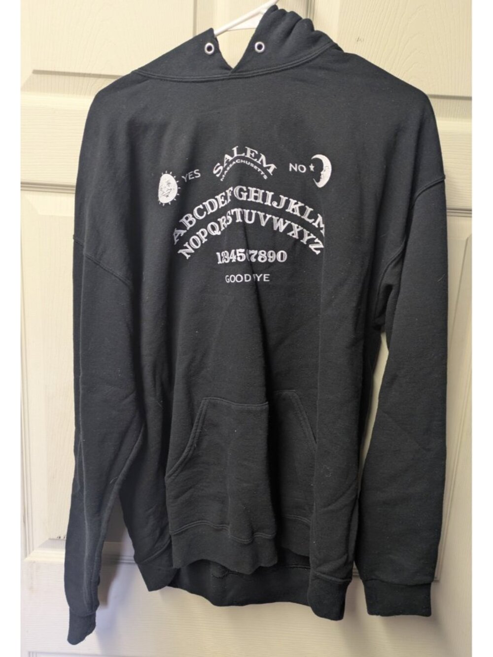 Salem Massachusetts Ouija Board Men's XL Hooded Sweatshirt Hoodie Jerzees